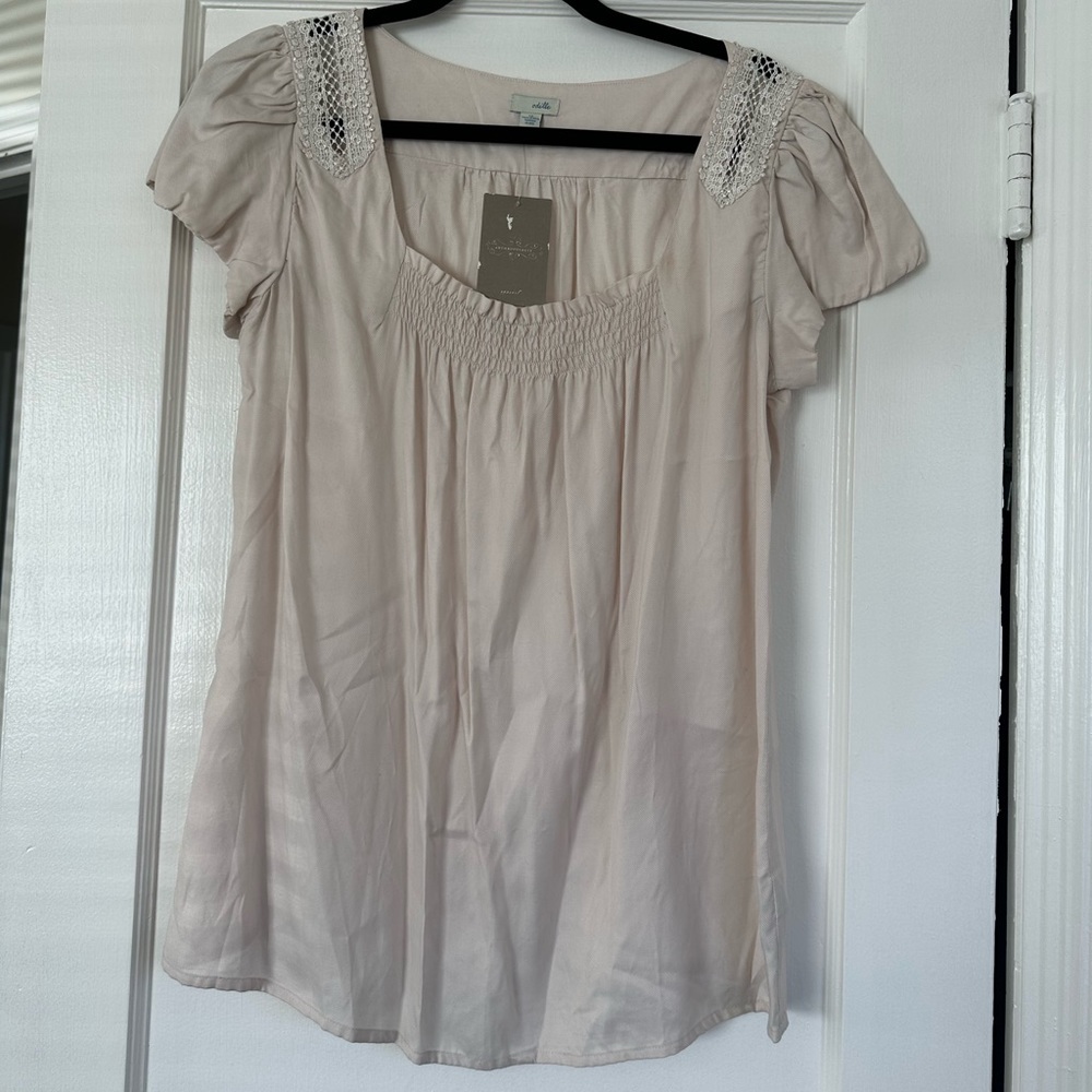 NWT, Anthropologie SS Top